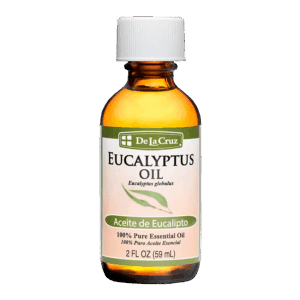 De La Cruz Eucalyptus Essential Oil for Aromatherapy Diffuser and Humidifier 2 fl oz